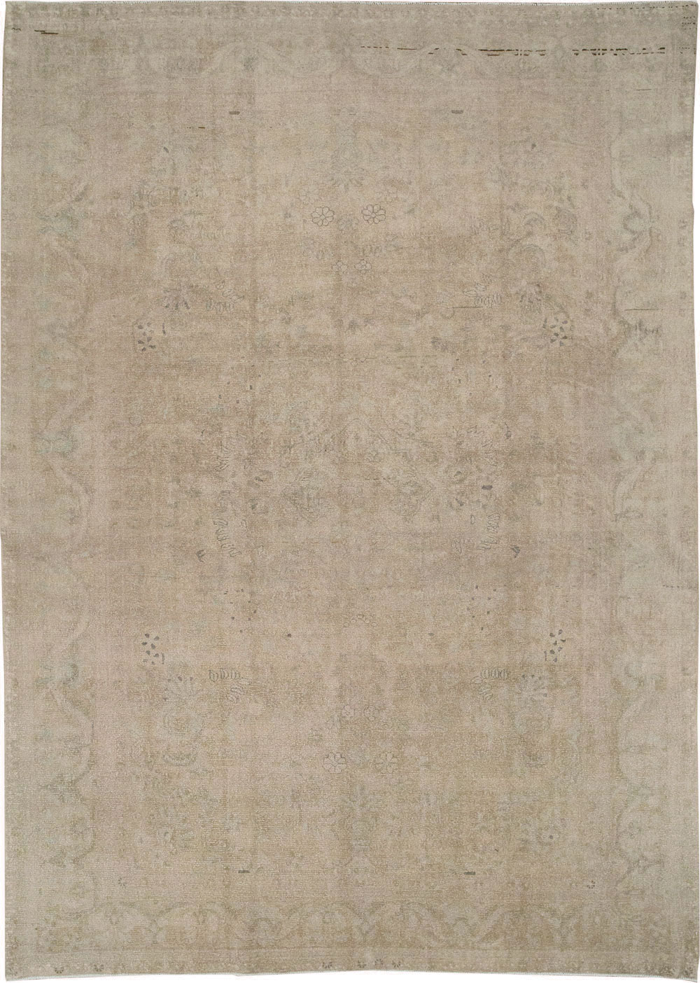 Vintage Persian Malayer Room Size Carpet, No.33303 - Staging