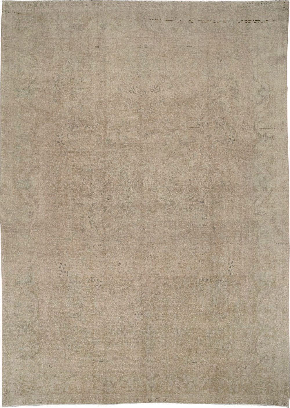 Vintage Persian Malayer Room Size Carpet, No.33303 - Staging