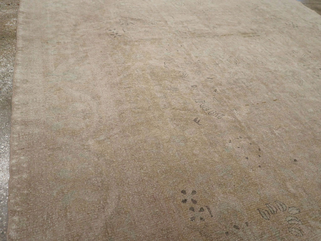 Vintage Persian Malayer Room Size Carpet, No.33303 - Staging