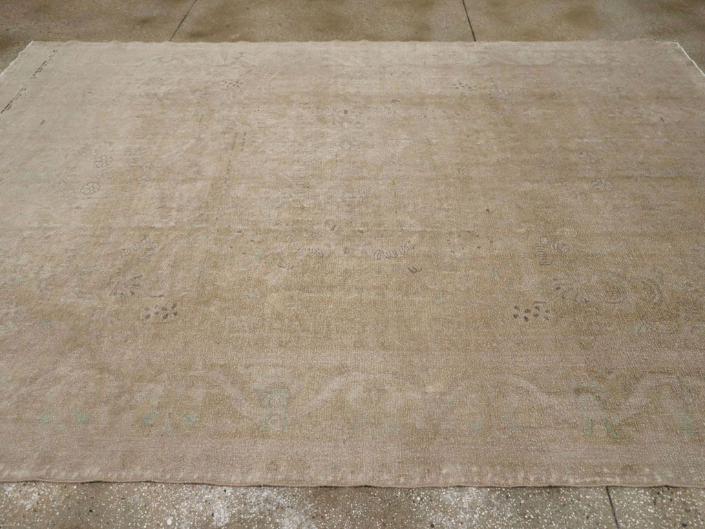 Vintage Persian Malayer Room Size Carpet, No.33303 - Staging