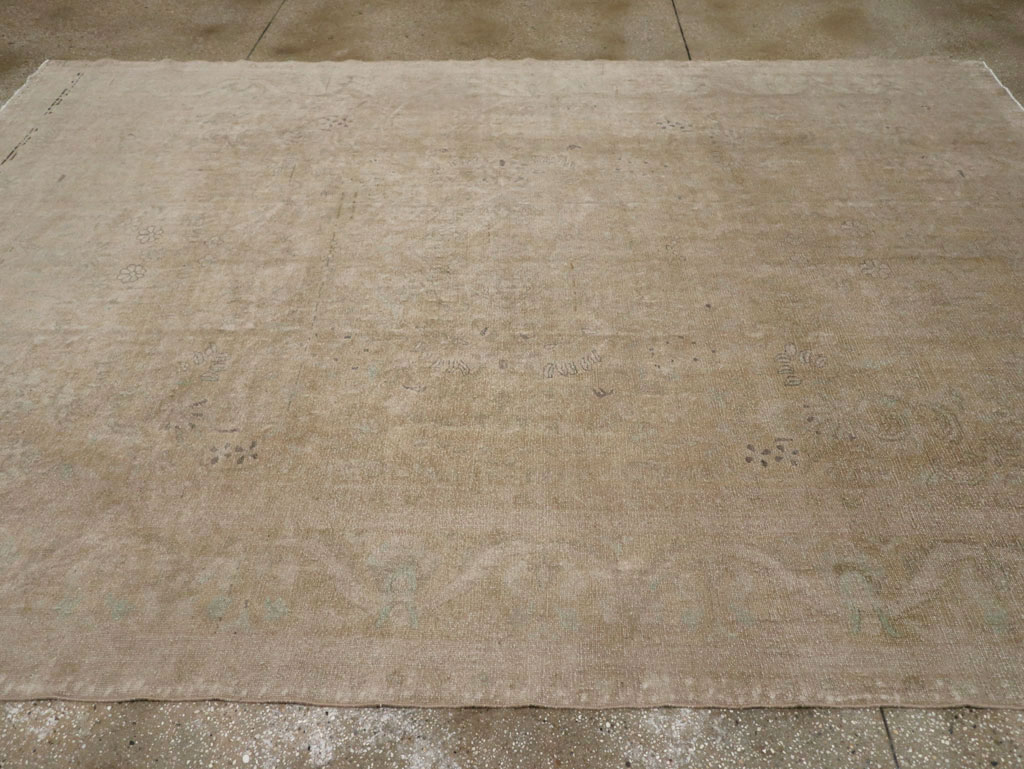 Vintage Persian Malayer Room Size Carpet, No.33303 - Staging