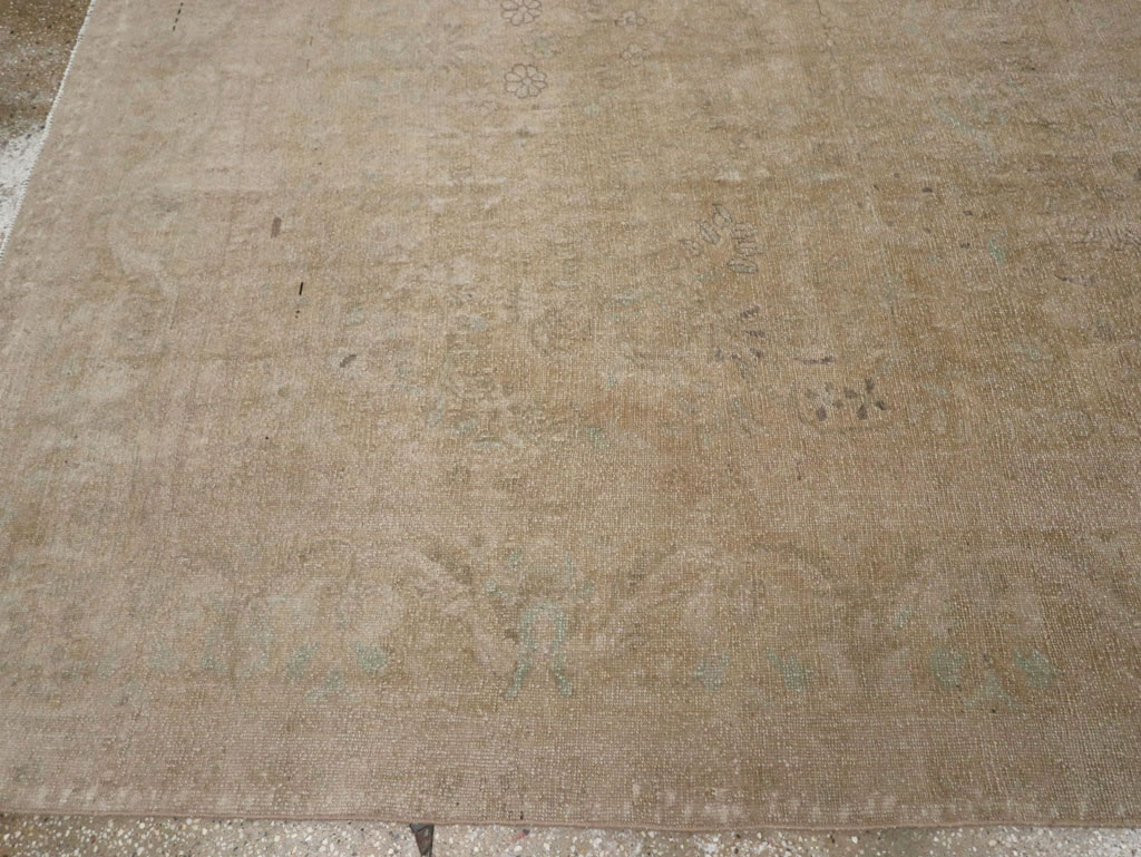 Vintage Persian Malayer Room Size Carpet, No.33303 - Staging