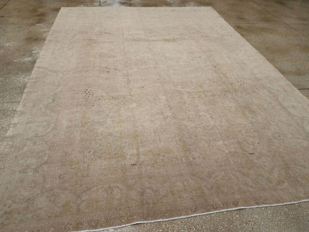 Vintage Persian Malayer Room Size Carpet, No.33303 - Staging