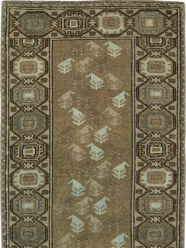 Vintage Persian Baluch Runner, No.33308 - Staging