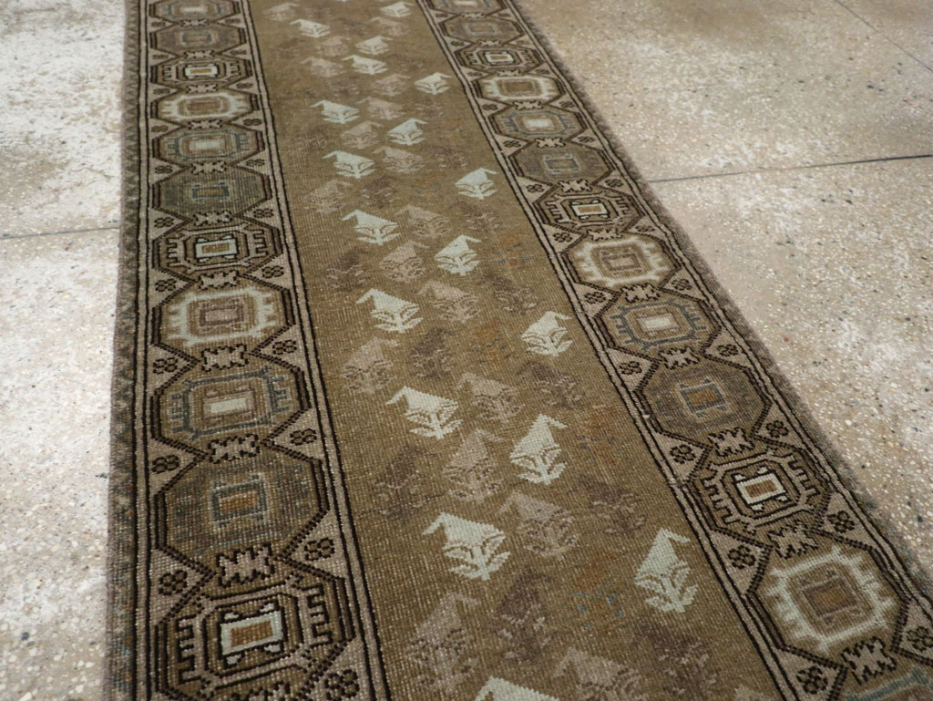 Vintage Persian Baluch Runner, No.33308 - Staging