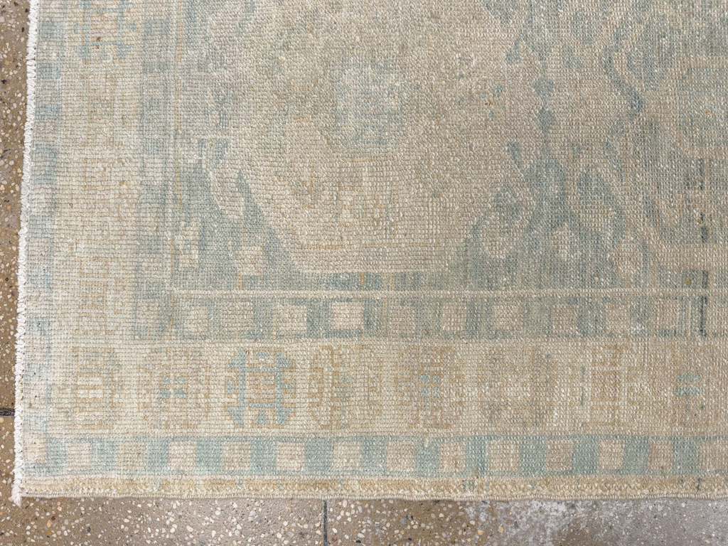 Antique Persian Heriz Runner, No.33309 - Staging