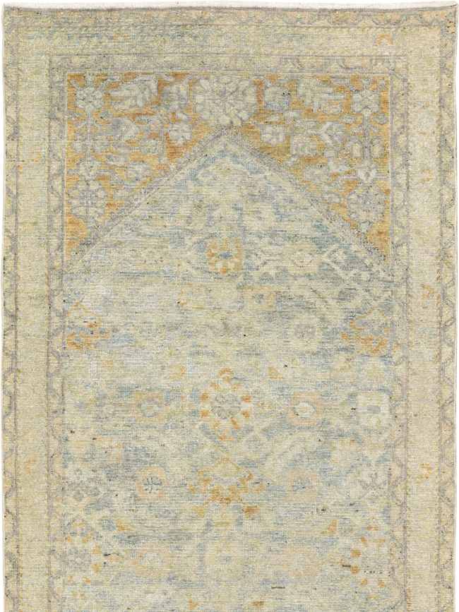 Antique Persian Malayer Long Runner (Pair: 2 of 2), No.33311 - Staging