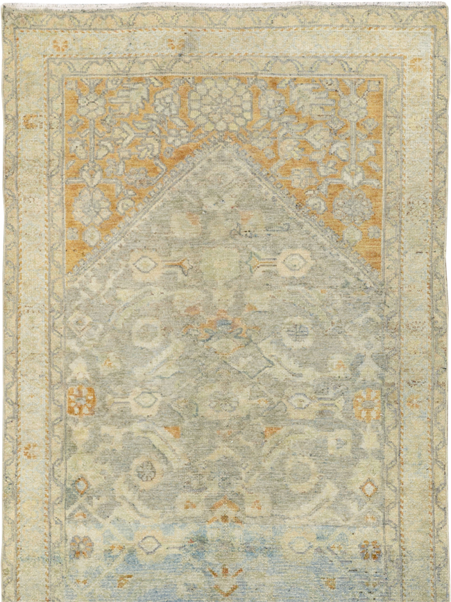 Antique Persian Malayer Long Runner (Pair: 2 of 2), No.33311 - Staging