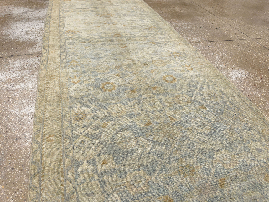 Antique Persian Malayer Long Runner (Pair: 2 of 2), No.33311 - Staging