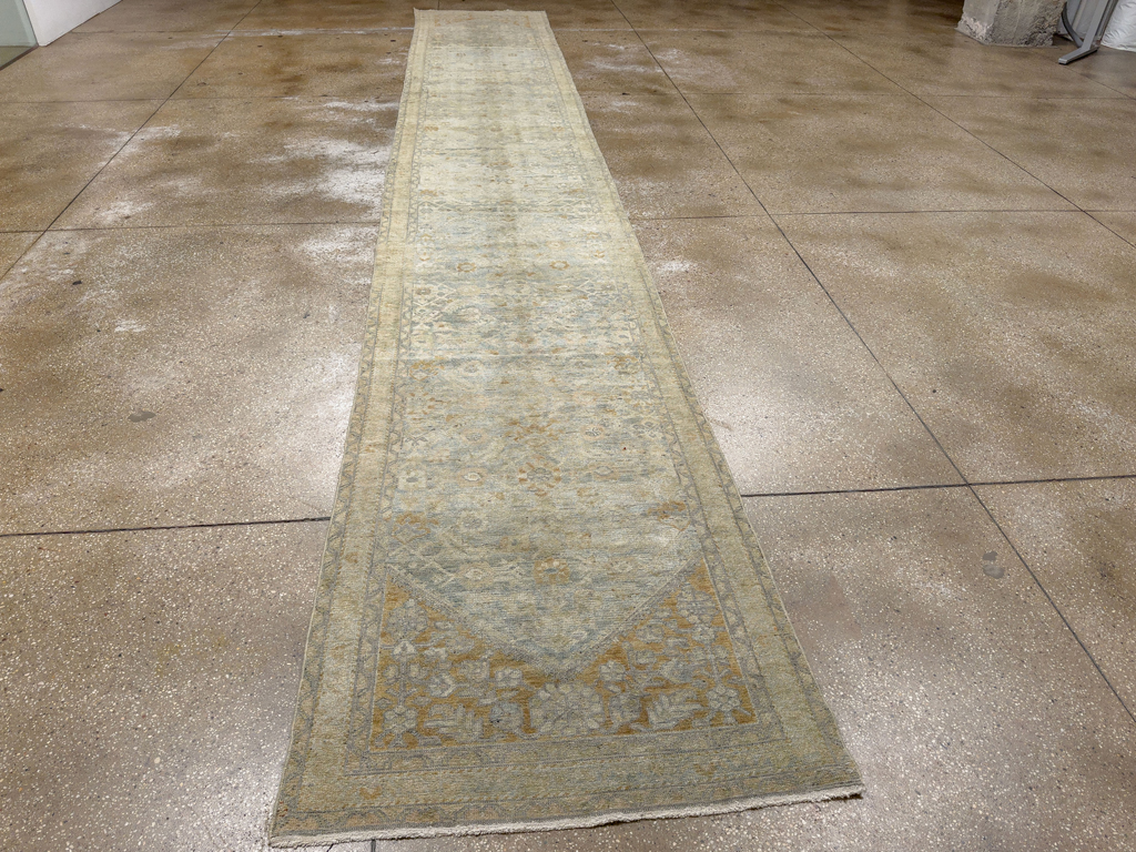 Antique Persian Malayer Long Runner (Pair: 2 of 2), No.33311 - Staging