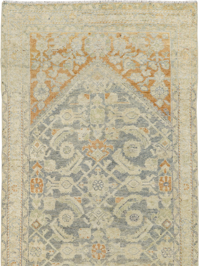 Antique Persian Malayer Long Runner (Pair: 1 of 2), No.33313 - Staging