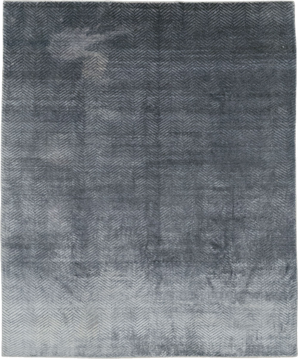 Modern Tibetan Accent Carpet, No.33324 - Staging
