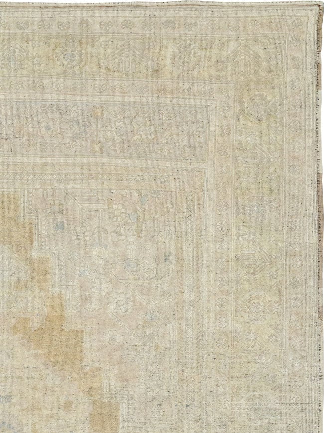 Vintage Turkish Oushak Long and Narrow, No.33329 - Staging