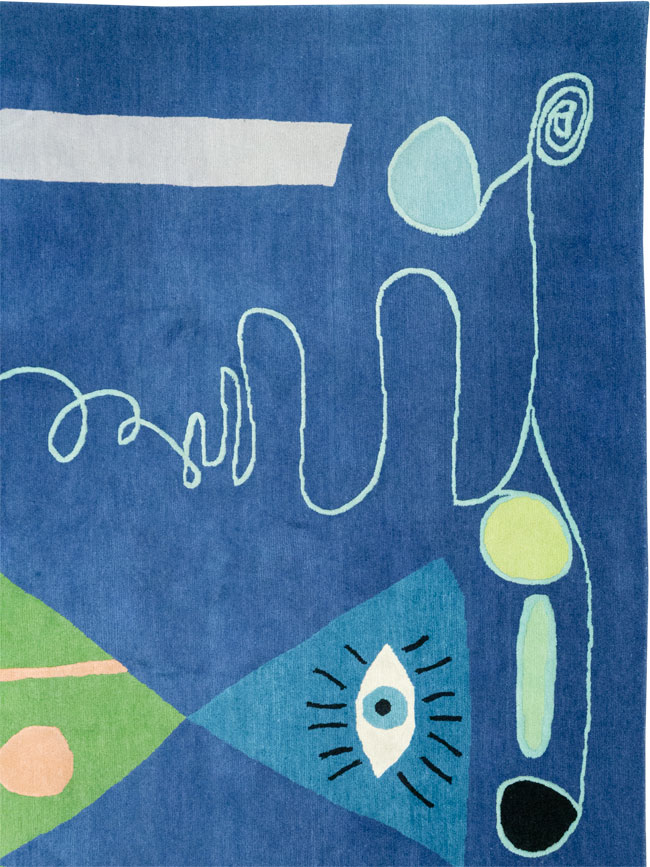 Modern Tibetan Art Deco Gallery Carpet, No.33332 - Staging