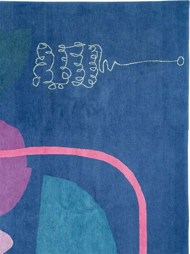 Modern Tibetan Art Deco Gallery Carpet, No.33332 - Staging