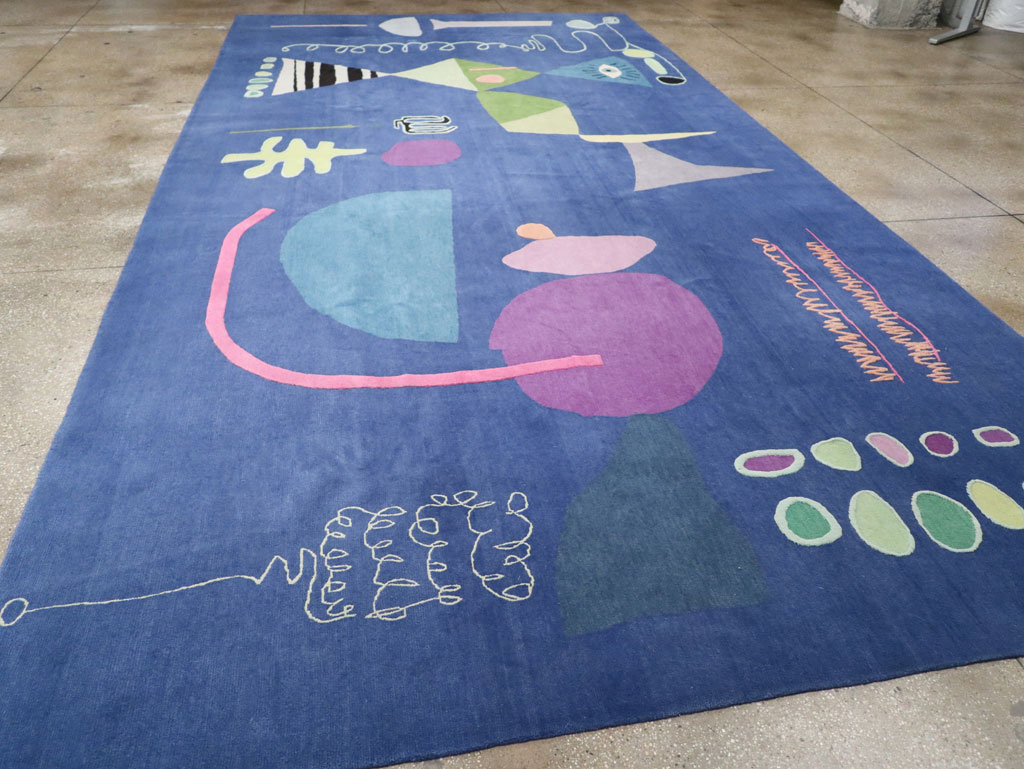 Modern Tibetan Art Deco Gallery Carpet, No.33332 - Staging