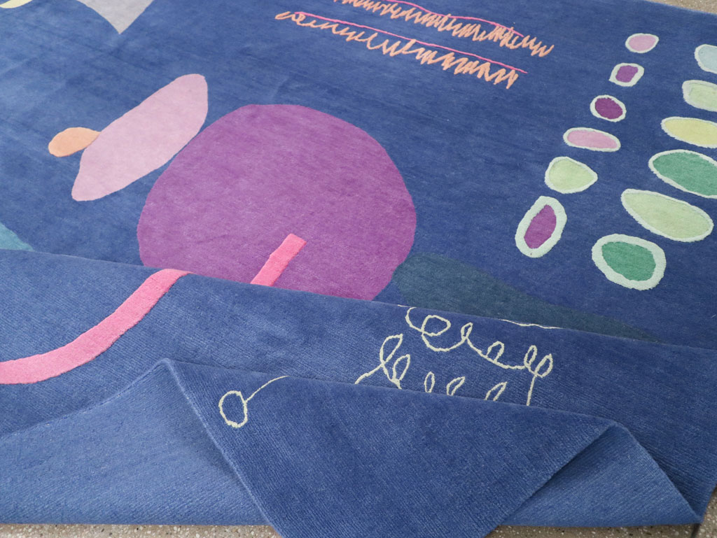 Modern Tibetan Art Deco Gallery Carpet, No.33332 - Staging