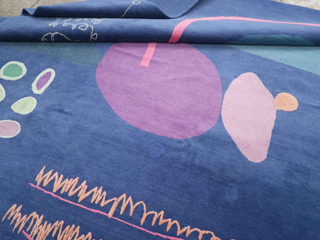 Modern Tibetan Art Deco Gallery Carpet, No.33332 - Staging