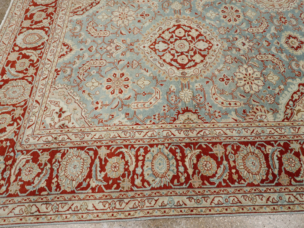 Antique Persian Malayer Room Size Carpet, No.33350 - Staging