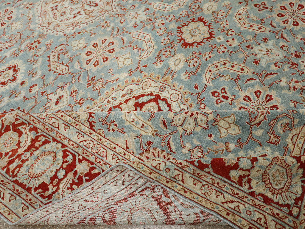 Antique Persian Malayer Room Size Carpet, No.33350 - Staging