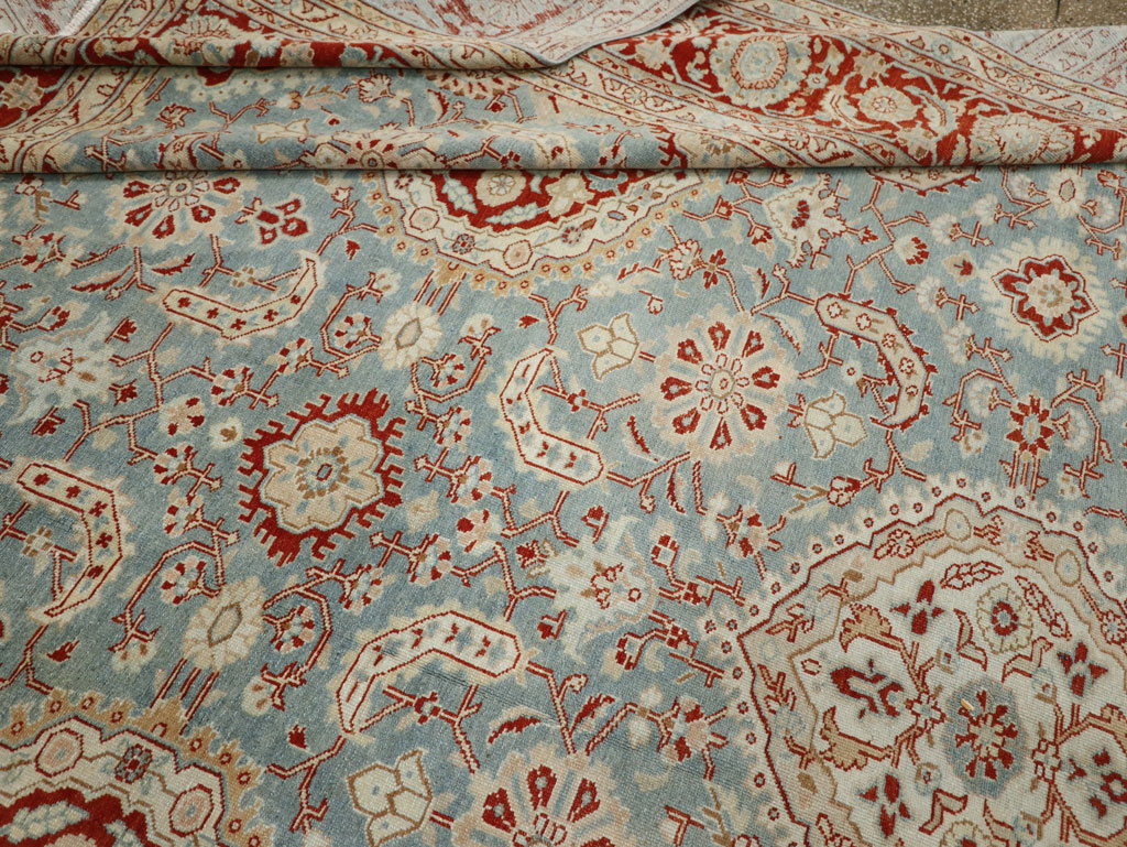 Antique Persian Malayer Room Size Carpet, No.33350 - Staging