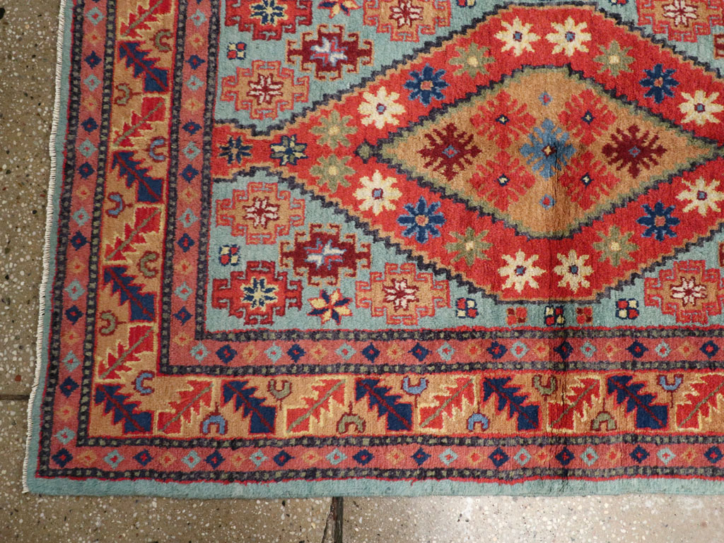 Antique East Turkestan Khotan Long Runner, No.33357 - Staging