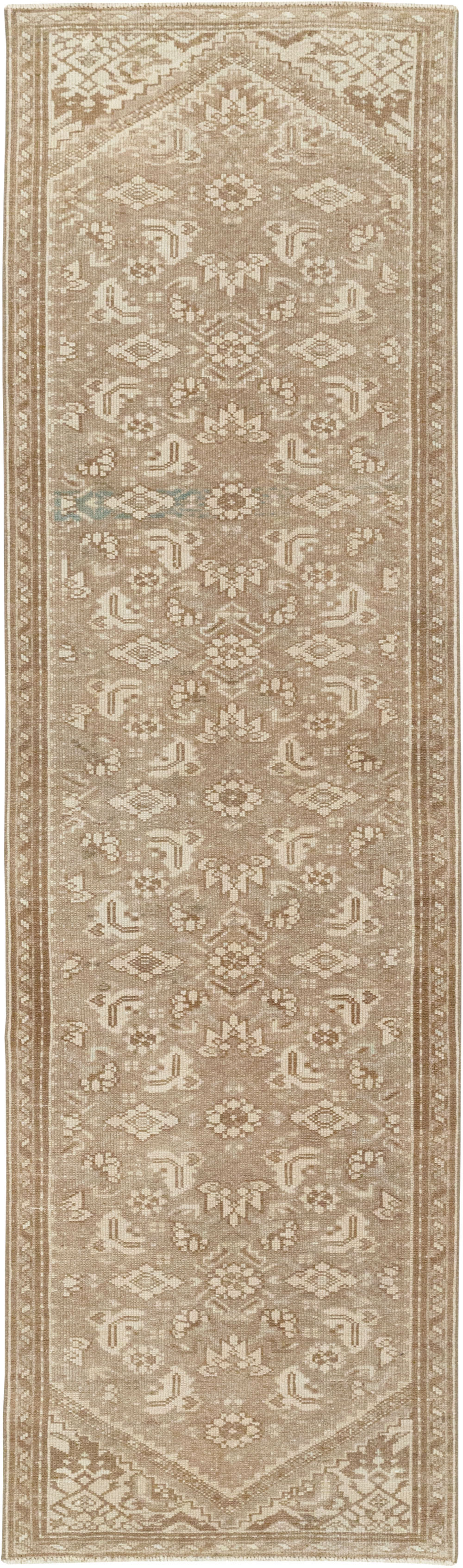 Vintage Persian Malayer Runner, No.33370 - Staging
