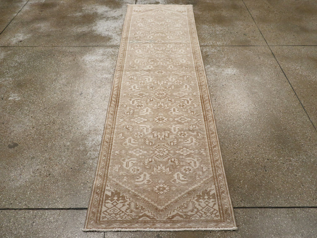 Vintage Persian Malayer Runner, No.33370 - Staging