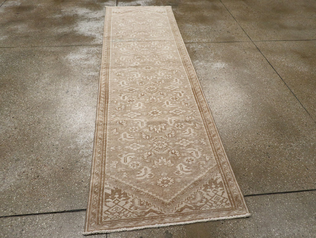 Vintage Persian Malayer Runner, No.33370 - Staging