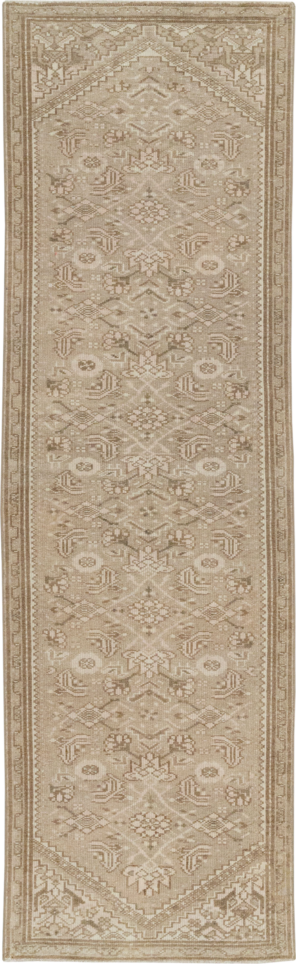Vintage Persian Malayer Runner, No.33371 - Staging