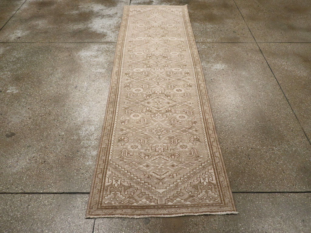 Vintage Persian Malayer Runner, No.33371 - Staging