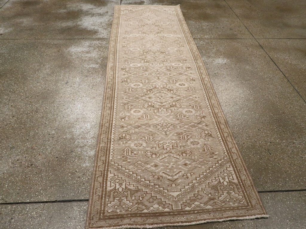 Vintage Persian Malayer Runner, No.33371 - Staging
