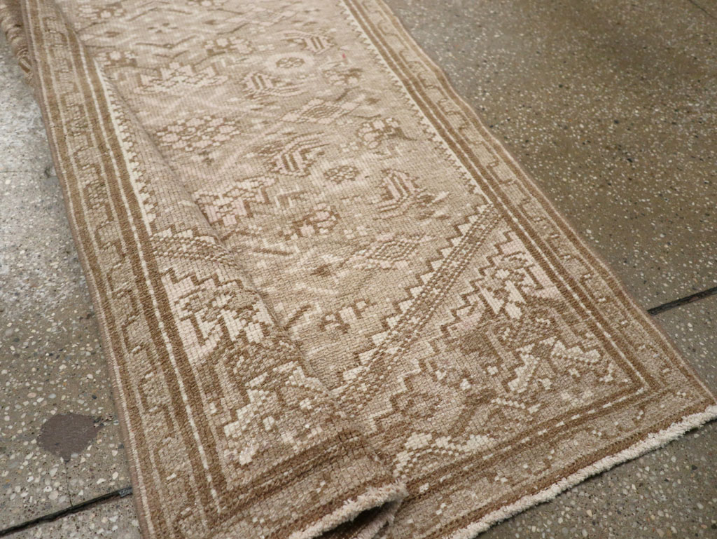 Vintage Persian Malayer Runner, No.33371 - Staging