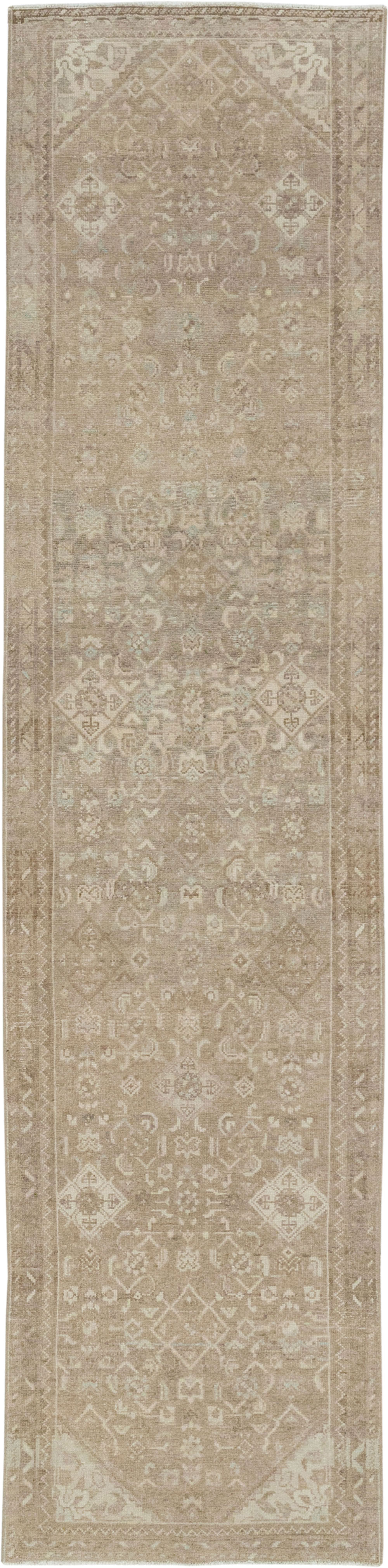 Vintage Persian Malayer Runner, No.33372 - Staging