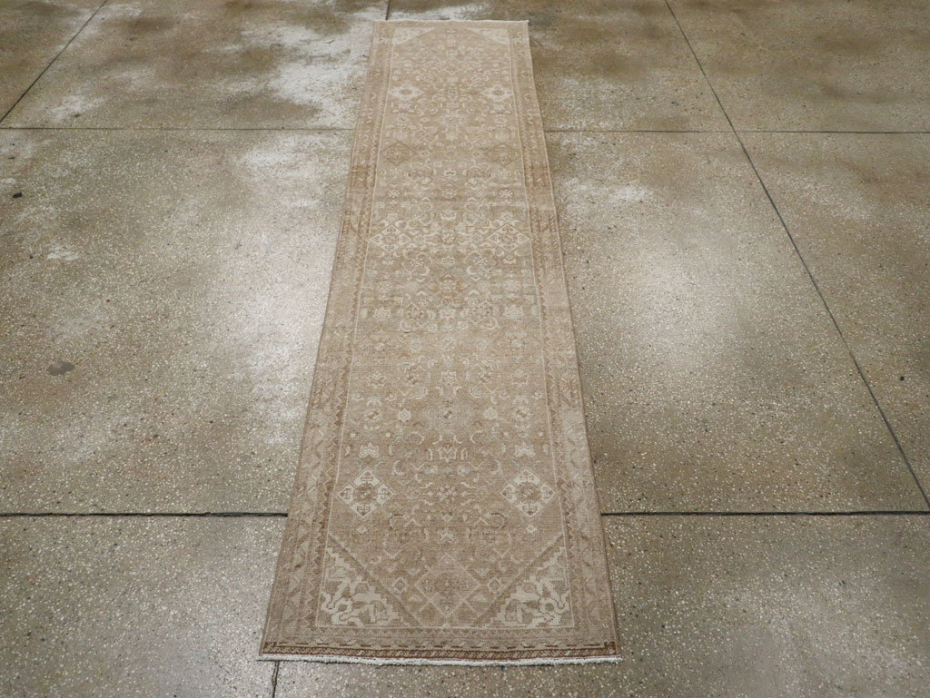 Vintage Persian Malayer Runner, No.33372 - Staging