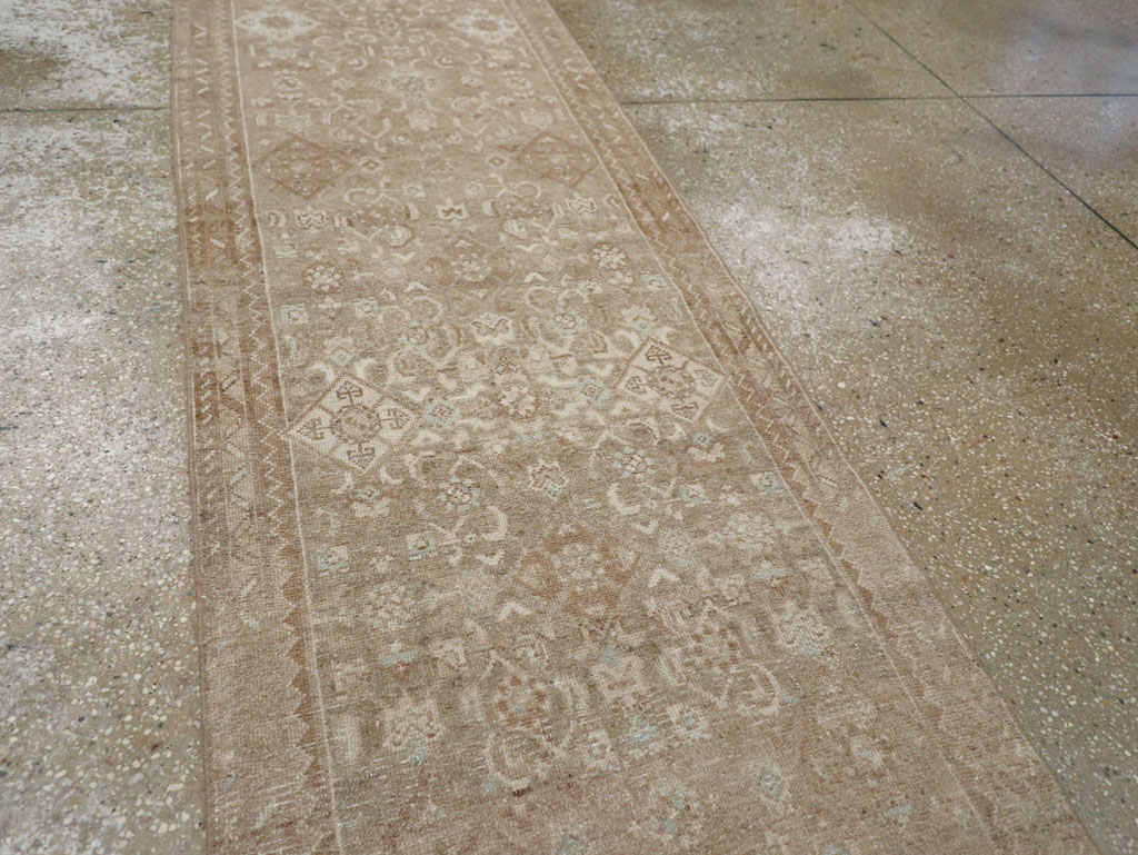 Vintage Persian Malayer Runner, No.33372 - Staging