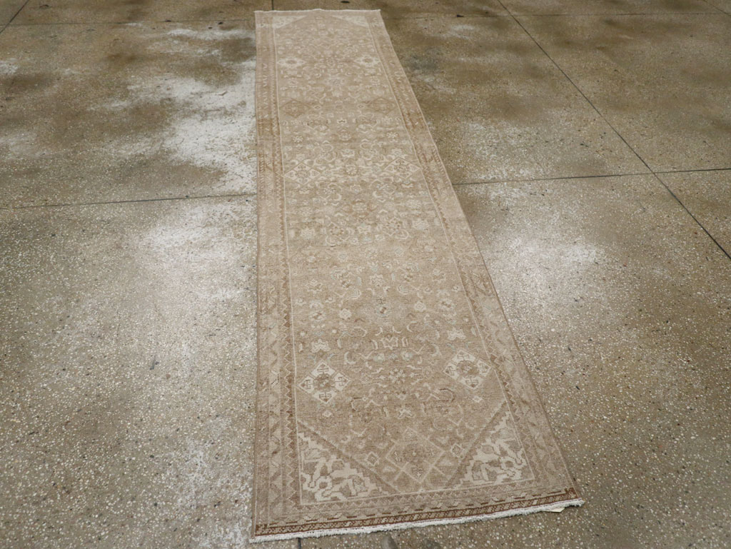Vintage Persian Malayer Runner, No.33372 - Staging