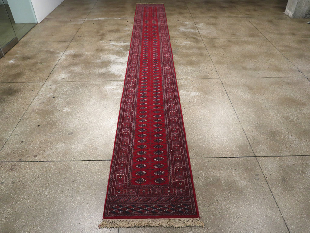 Modern Central Asian Bokhara Long Runner, No.33377 - Staging