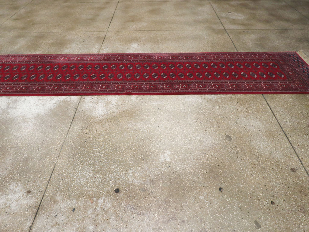 Modern Central Asian Bokhara Long Runner, No.33377 - Staging