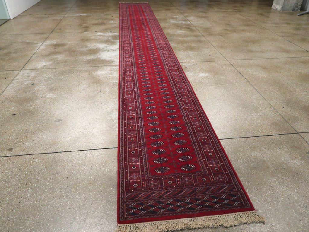 Modern Central Asian Bokhara Long Runner, No.33377 - Staging