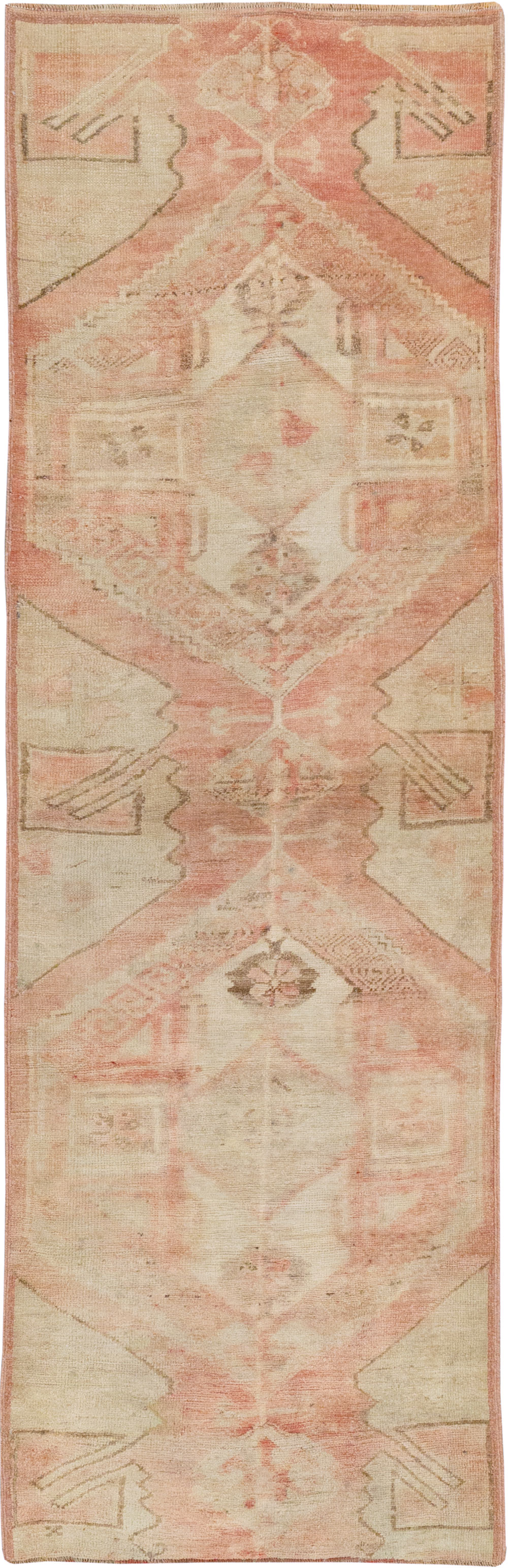Vintage Turkish Anatolian Runner, No.33384 - Staging