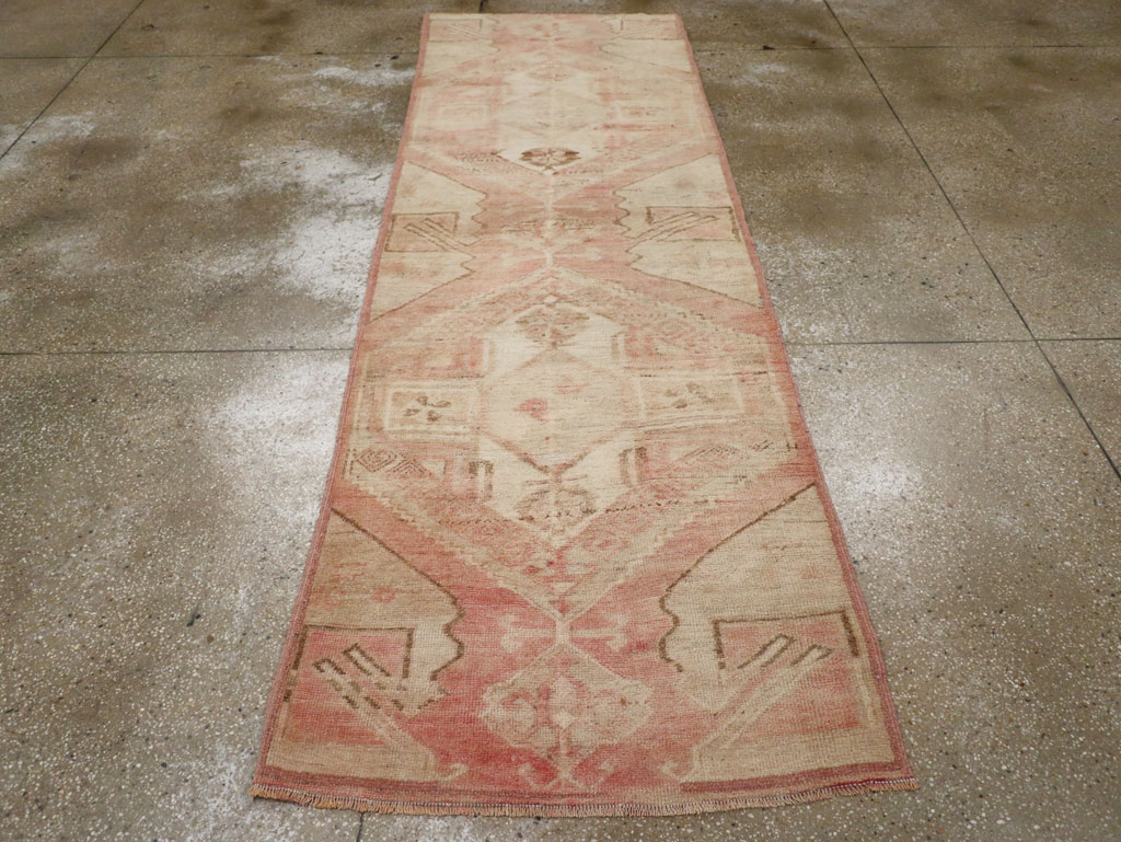 Vintage Turkish Anatolian Runner, No.33384 - Staging