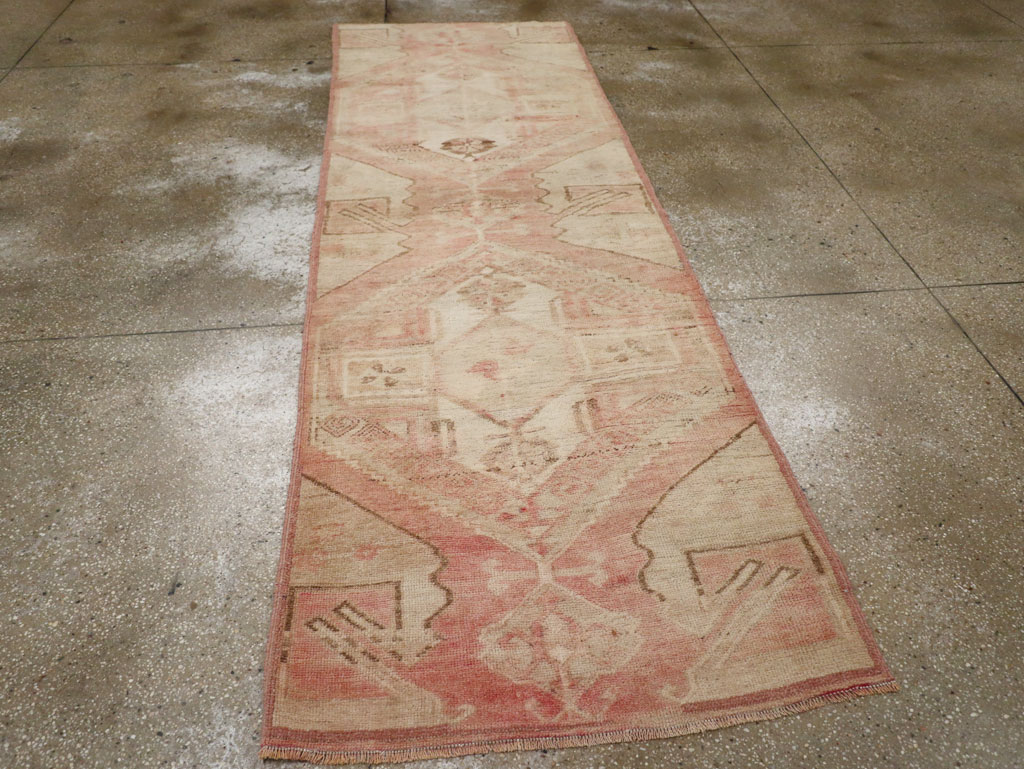 Vintage Turkish Anatolian Runner, No.33384 - Staging