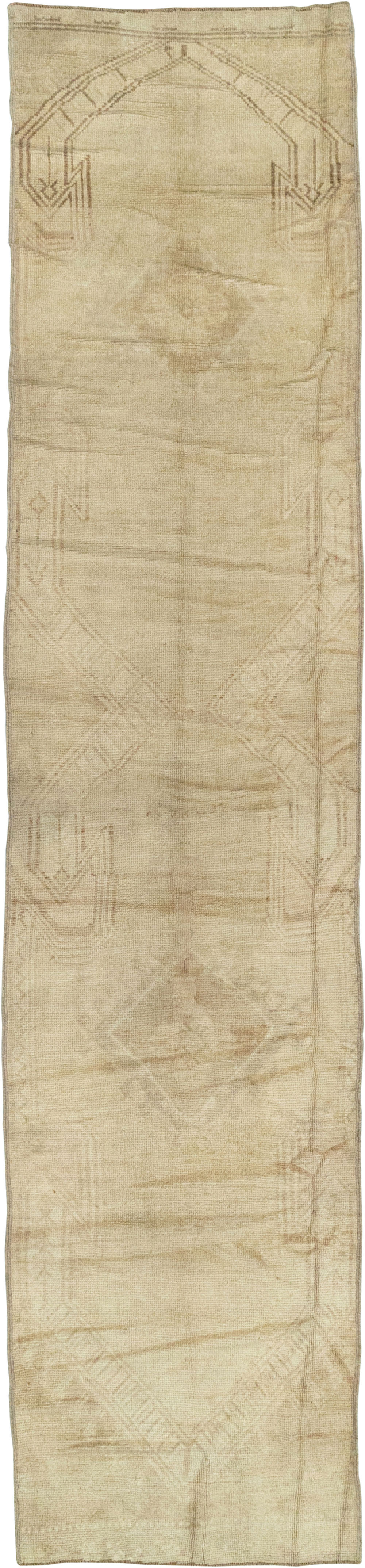 Vintage Turkish Anatolian Runner, No.33388 - Staging