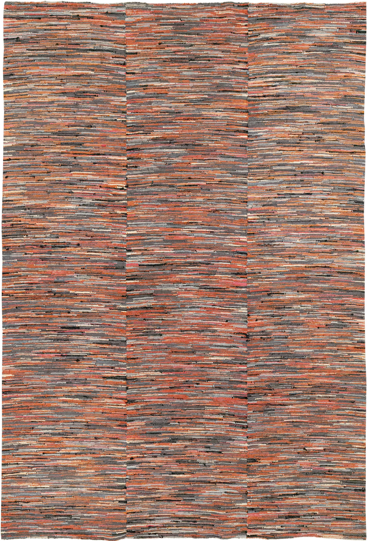 Vintage American Rag Rug, No.33424 - Staging
