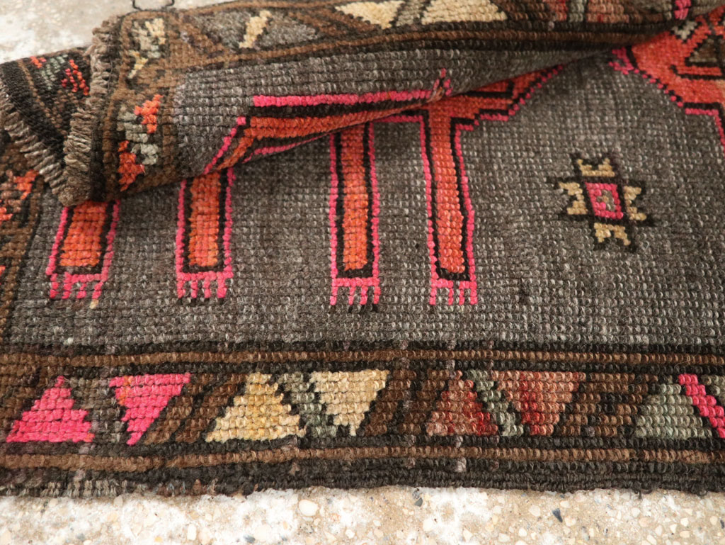 Vintage Turkish Anatolian Pictorial Rug, No.33440 - Staging