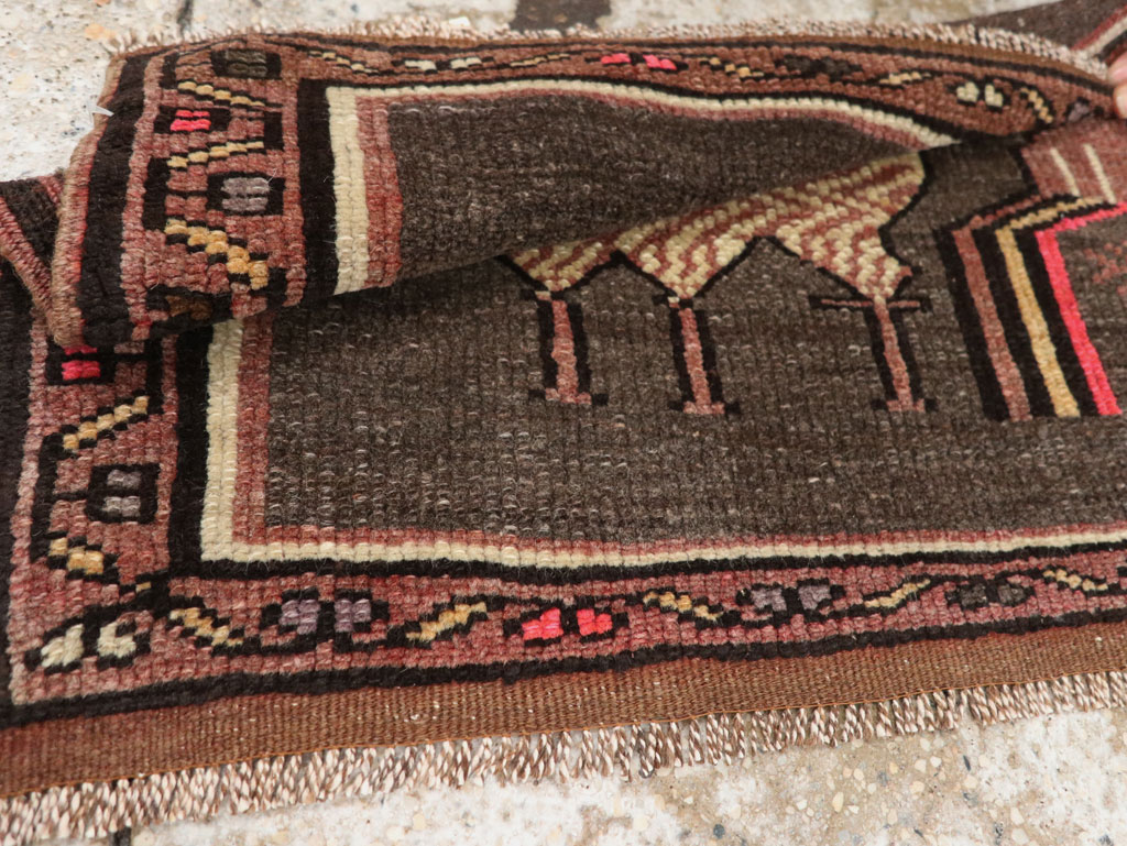 Vintage Turkish Anatolian Pictorial Rug (Pair: 2 of 2), No.33459 - Staging