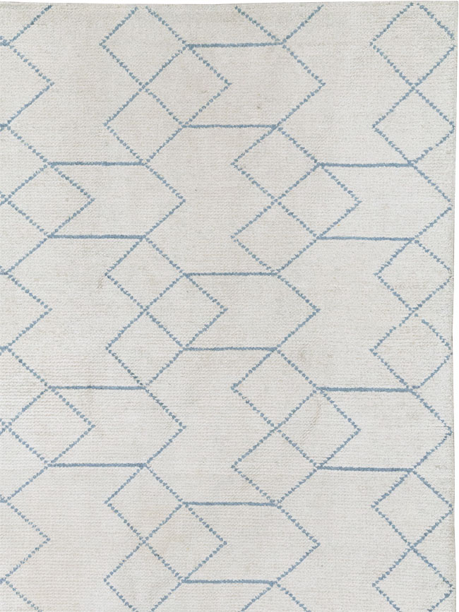 Modern Turkish Room Size Carpet, No.33465 - Staging