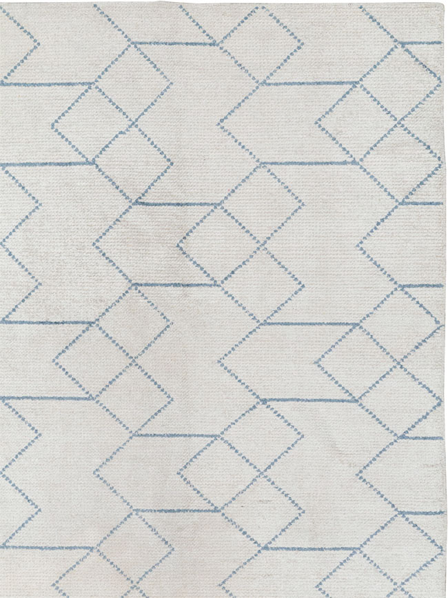 Modern Turkish Room Size Carpet, No.33465 - Staging