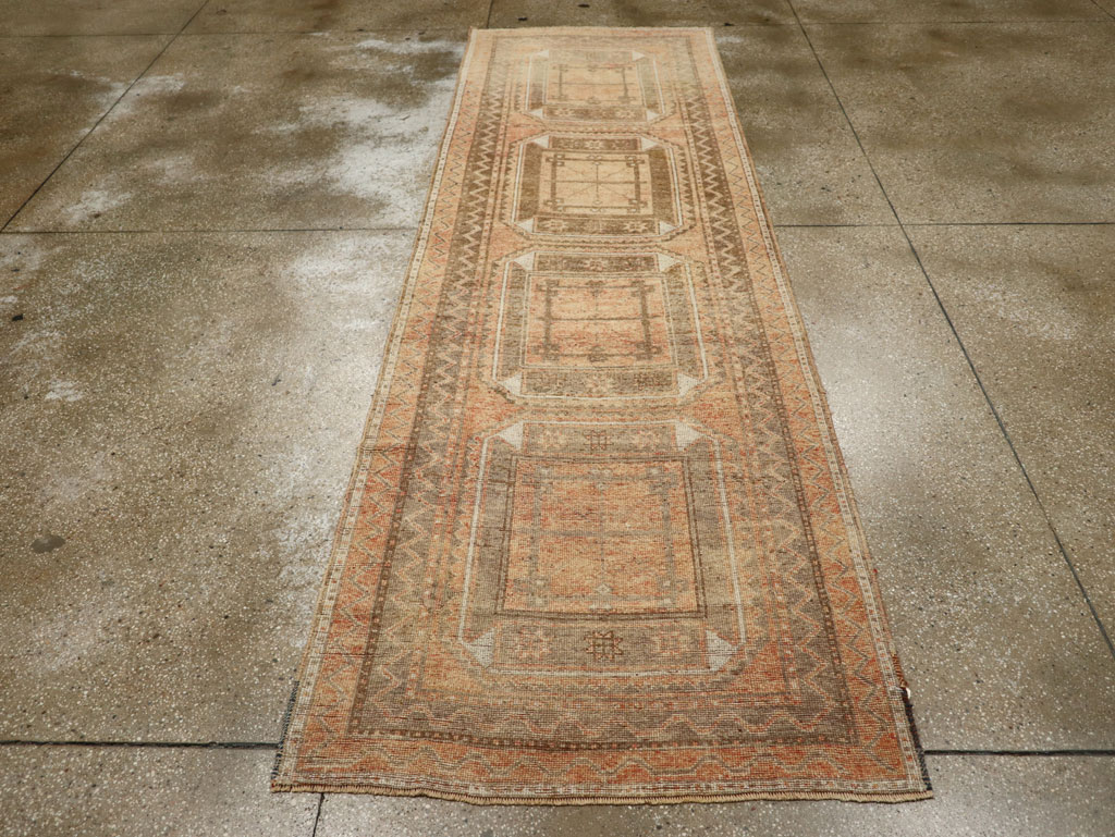 Vintage Turkish Anatolian Runner, No.33473 - Staging